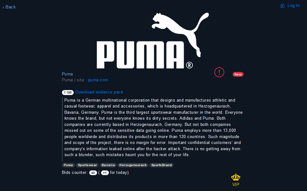 Hackers stole Puma source code, no customer data, company says