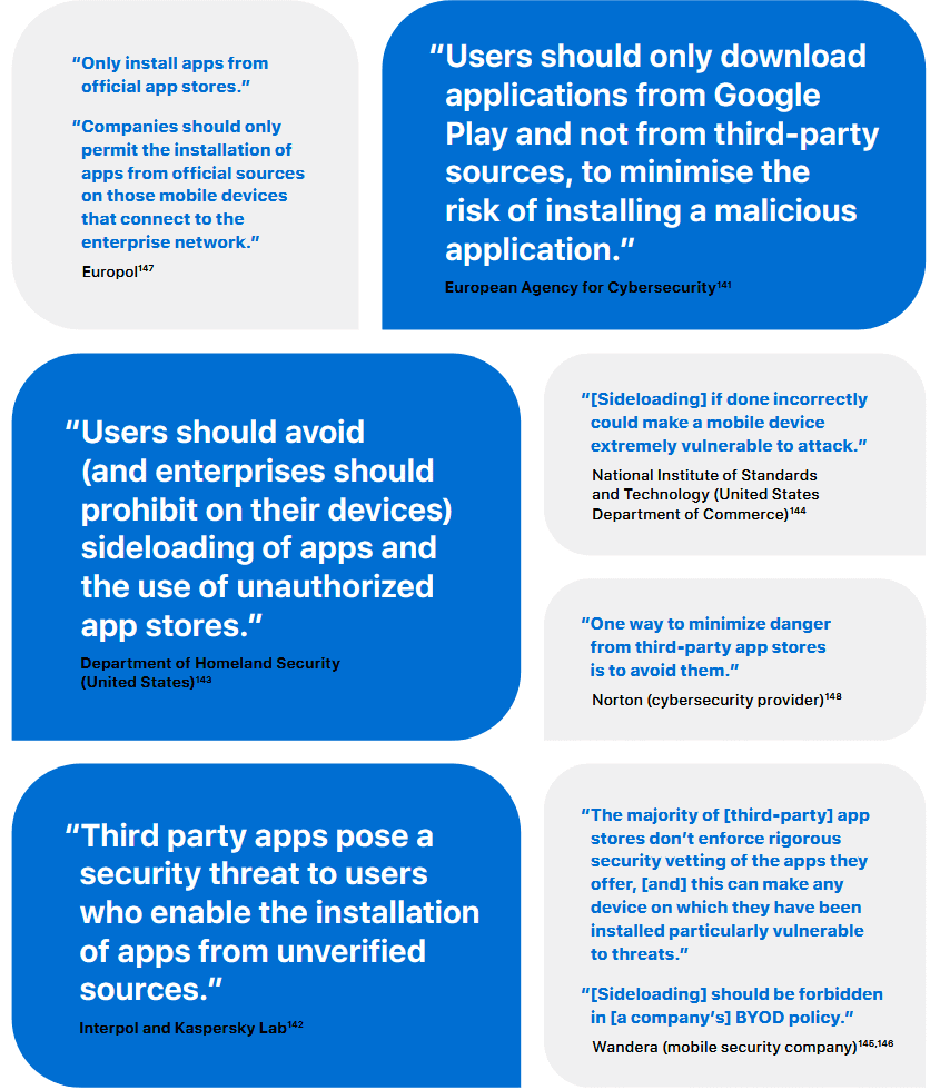 Sideloading Apps is a Dangerous Game