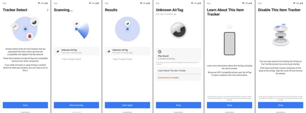 Apple développe une app Android pour détecter les AirTags clandestins