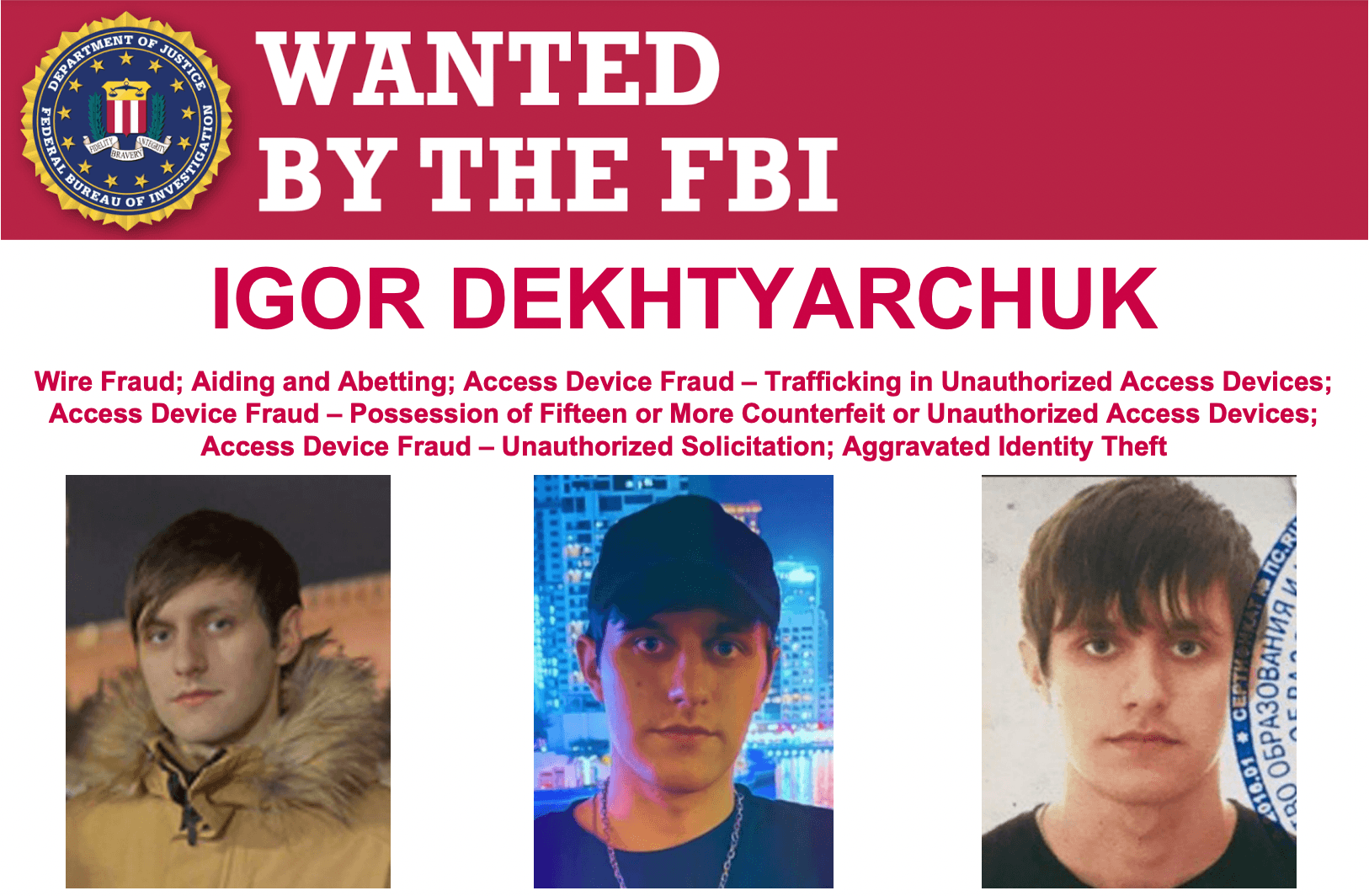 FBI most wanted