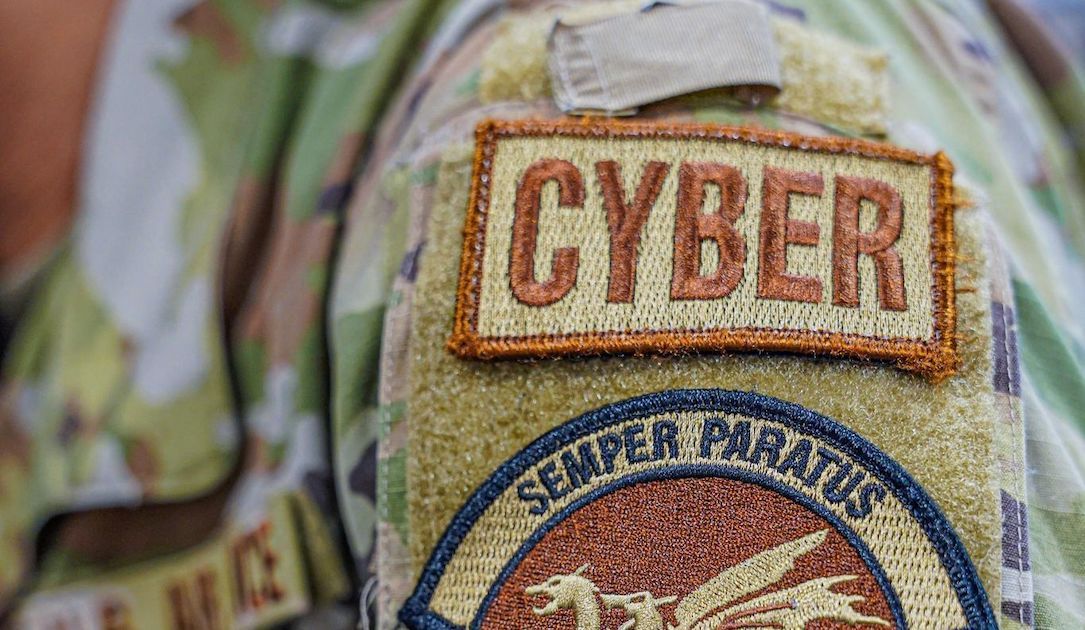 Air Force uniform cyber patch