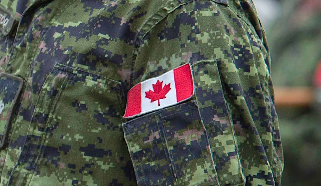 Canadian military patch