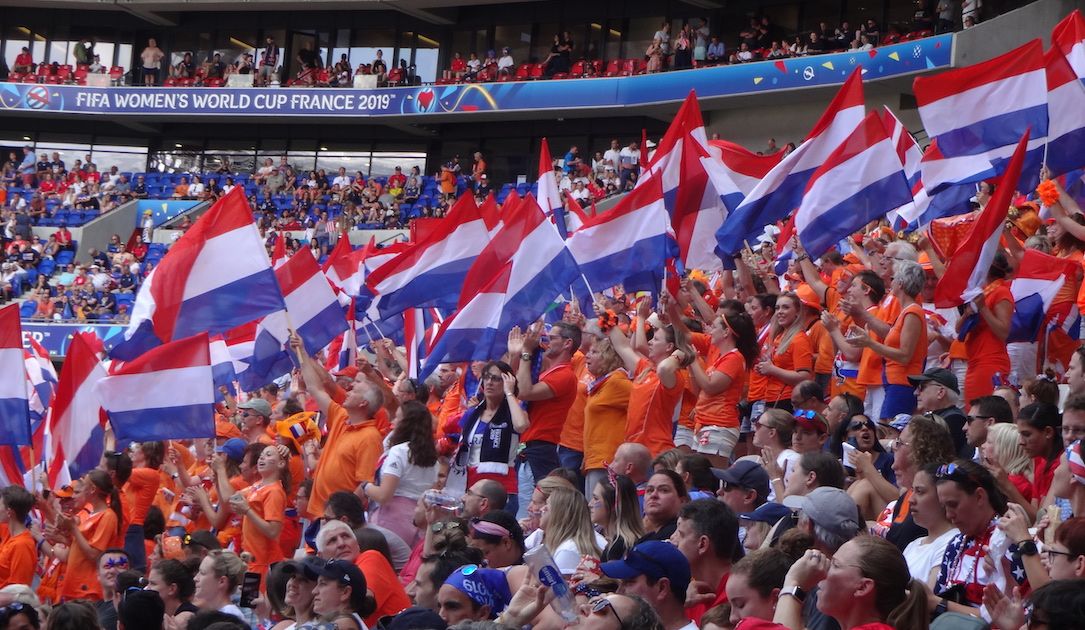 Netherlands soccer fans