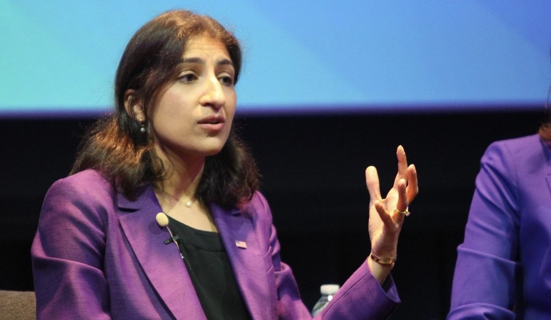 FTC Chair Lina Khan speaks September 18, 2024, at the Aspen Cyber Summit in Washington, D.C. Image: Aspen Cyber Summit