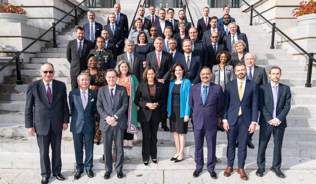 CRI representatives at the 2022 summit. Image: White House