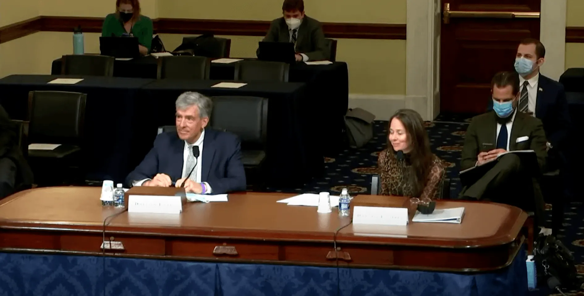 CISA Director Jen Easterly and National Cybersecurity Director Chris Inglis testify before the House Committee on Homeland Security on November 3rd, 2021.