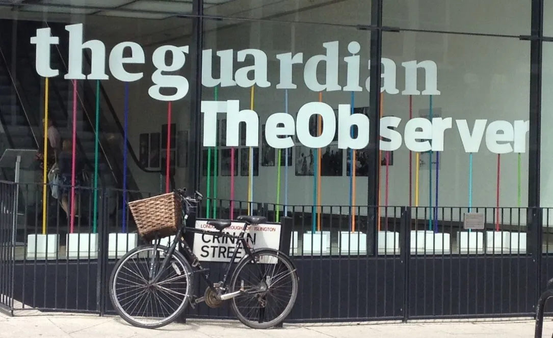 The Guardian's headquarters in London. Image: Wikimedia Commons