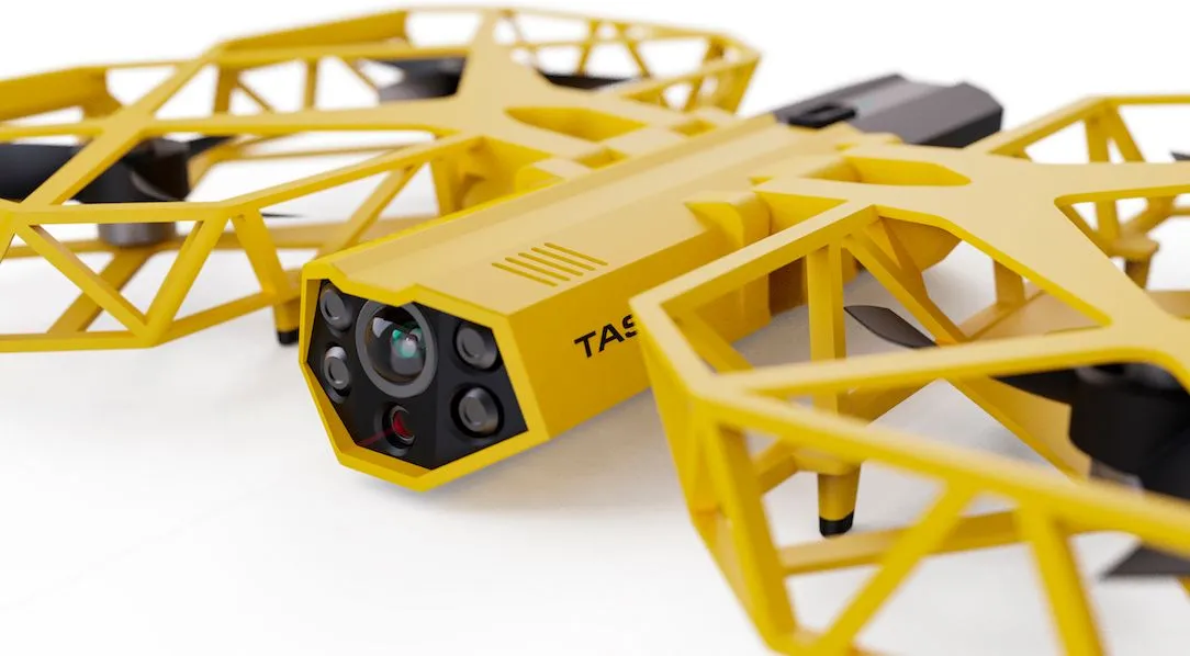 A concept image of a taser drone (IMAGE: Axon)