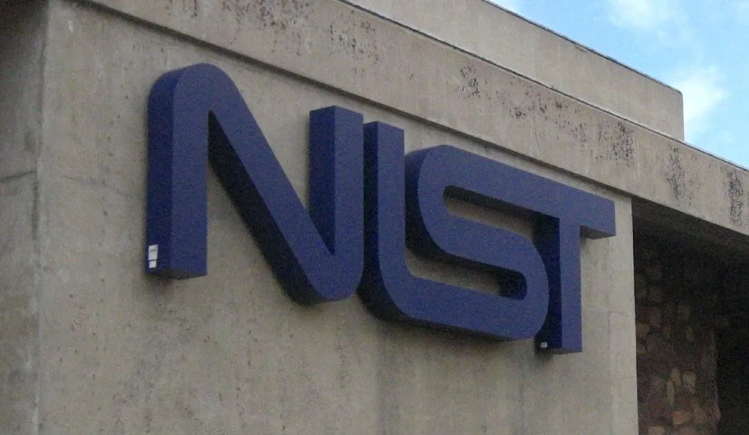 NIST sign.