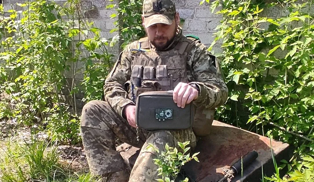 Ukrainian forces tablet computer