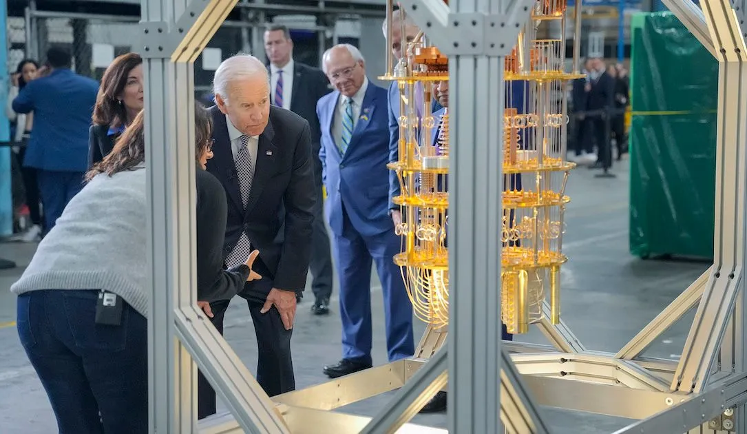 Joe Biden, IBM quantum computer