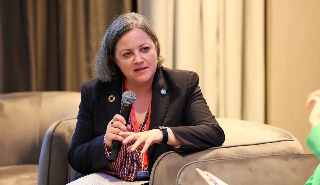 Regine Grienberger, German cyber ambassador, at CyCon 2024