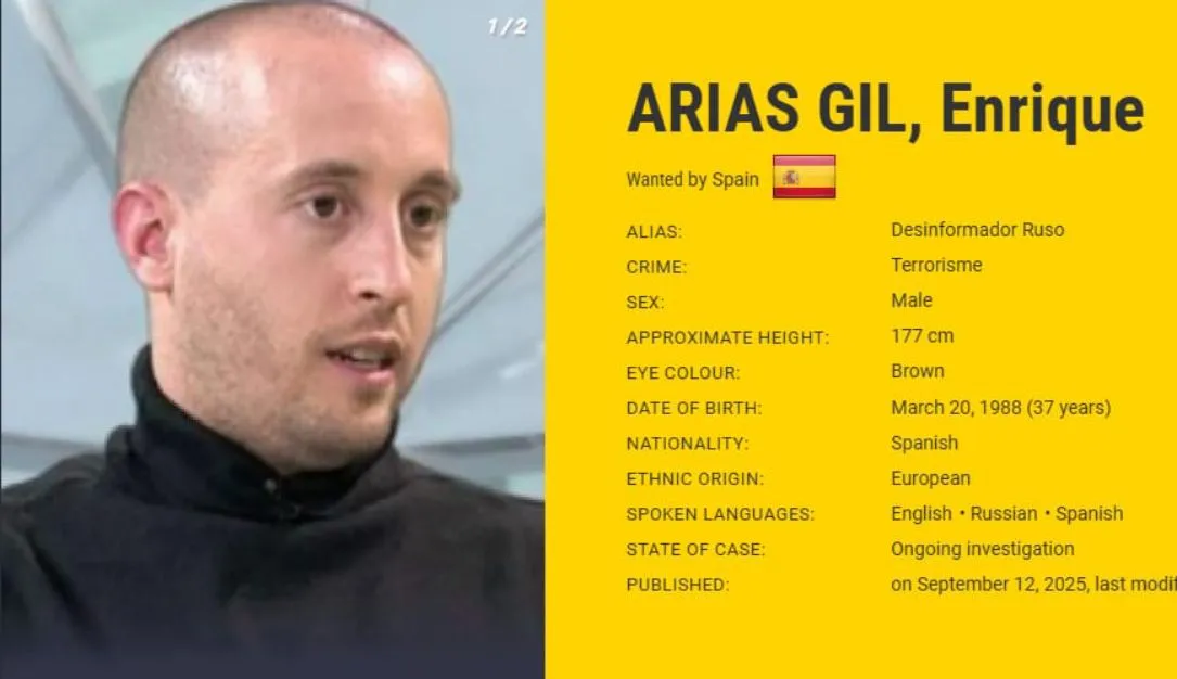 Europol adds Spanish academic suspected of aiding pro-Russian hackers to most wanted list