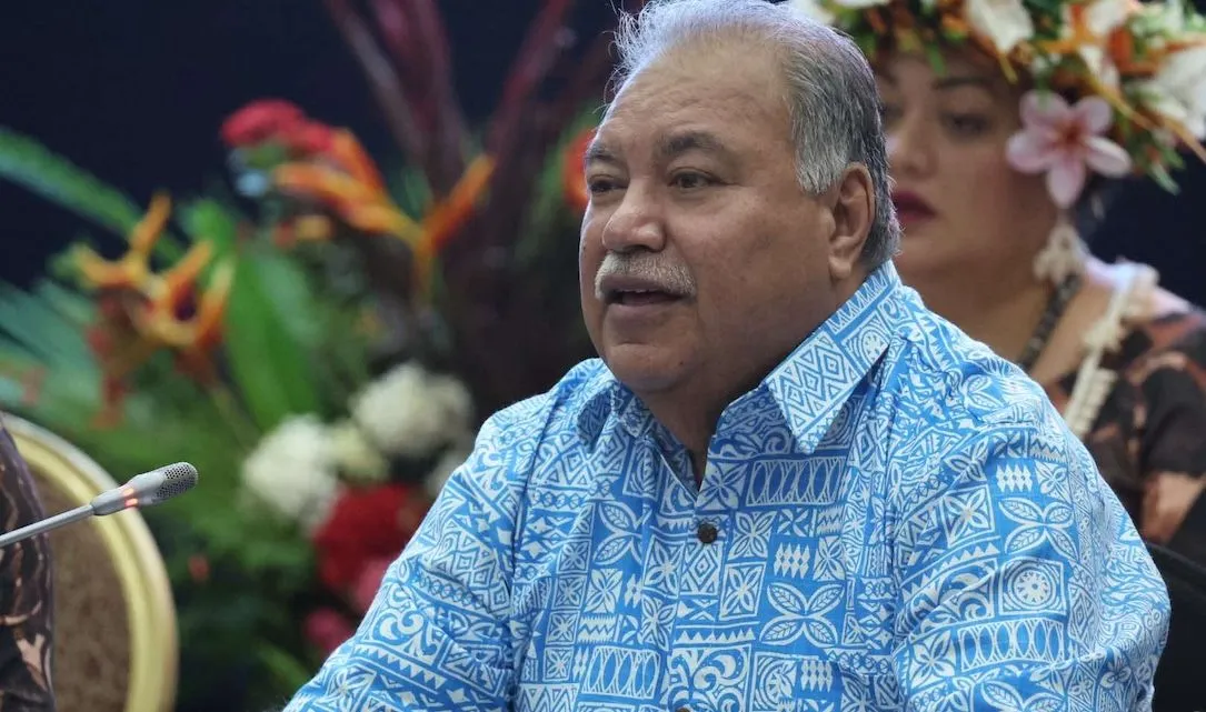 Baron Waqa, secretary-general of the Pacific Islands Forum