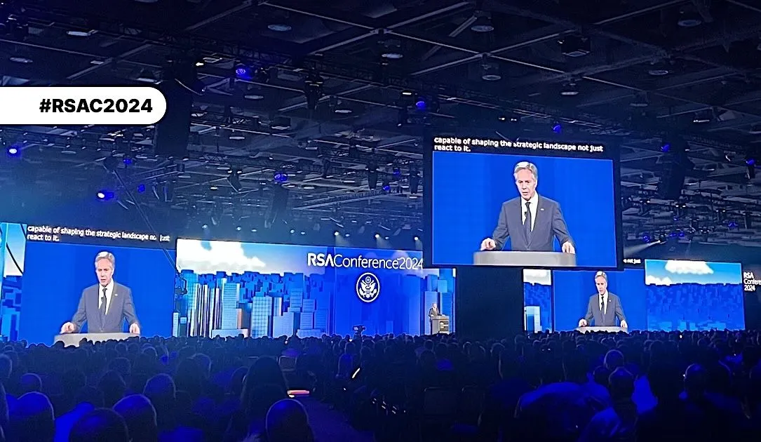 Secretary of State Antony Blinken at the 2024 RSA Conference in San Francisco.