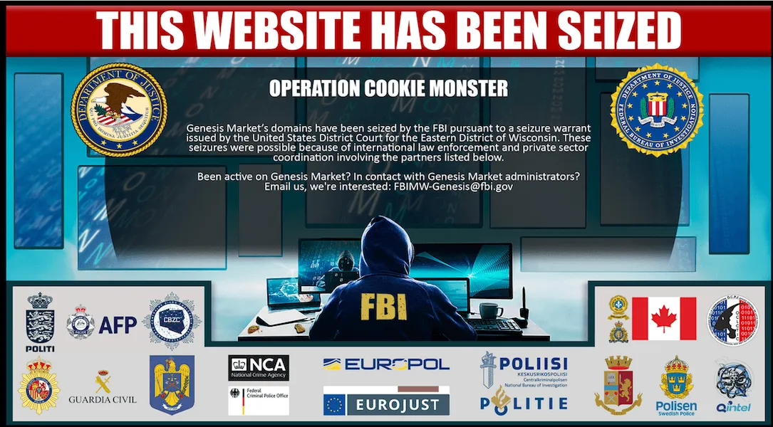 Genesis Market, one of world’s largest platforms for cyber fraud, seized by police - threcord.media(cybercrime)