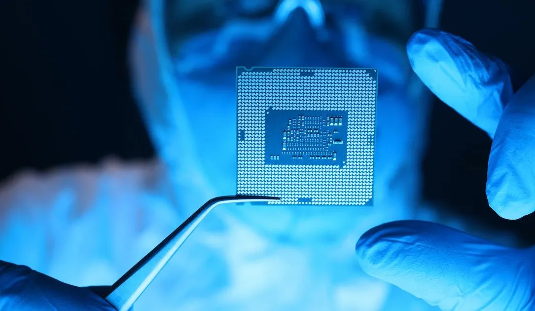 semiconductors, microchips, silicon wafer