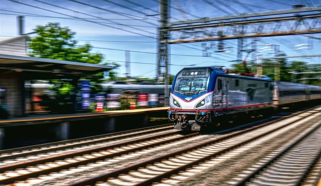 Amtrak train