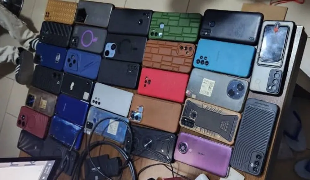 Mobile devices seized in Africa anti-fraud operation