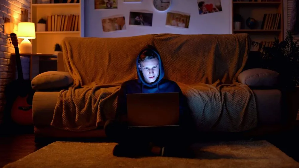 young hacker