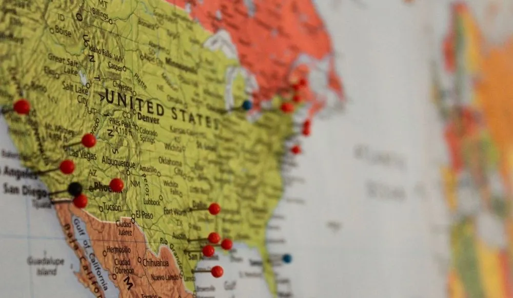 US map
