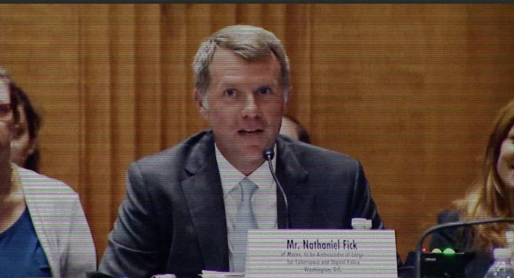 Nathaniel Fick testifies before the Senate Foreign Relations Committee (U.S. Senate/The Record)