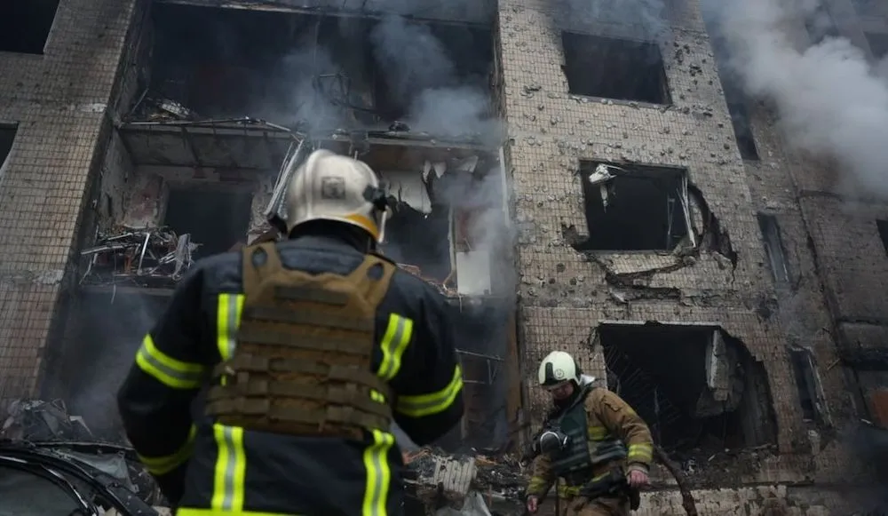 Ukraine firefighter