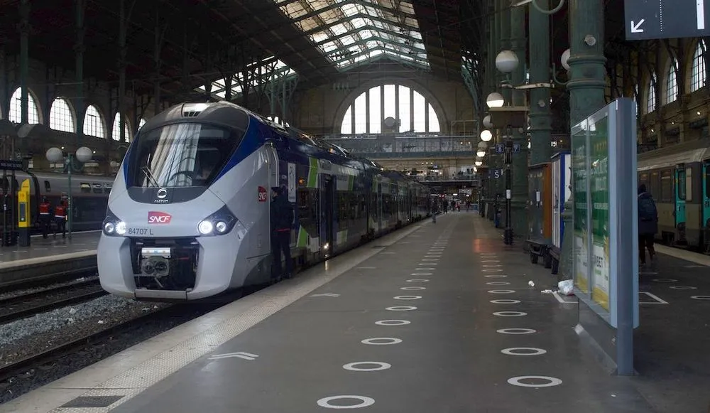 Gare-du-Nord rail station in Paris 