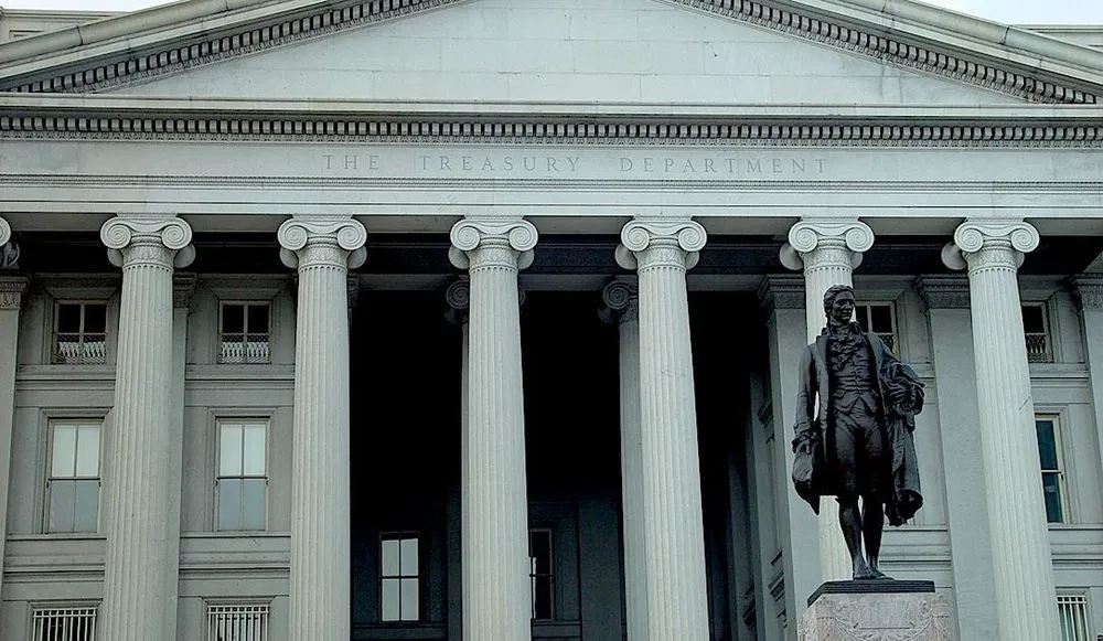 Treasury Department building, Washington, D.C.