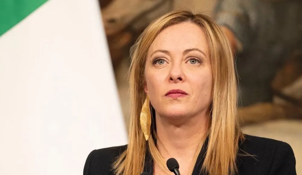 Italian Prime Minster Giorgia Meloni