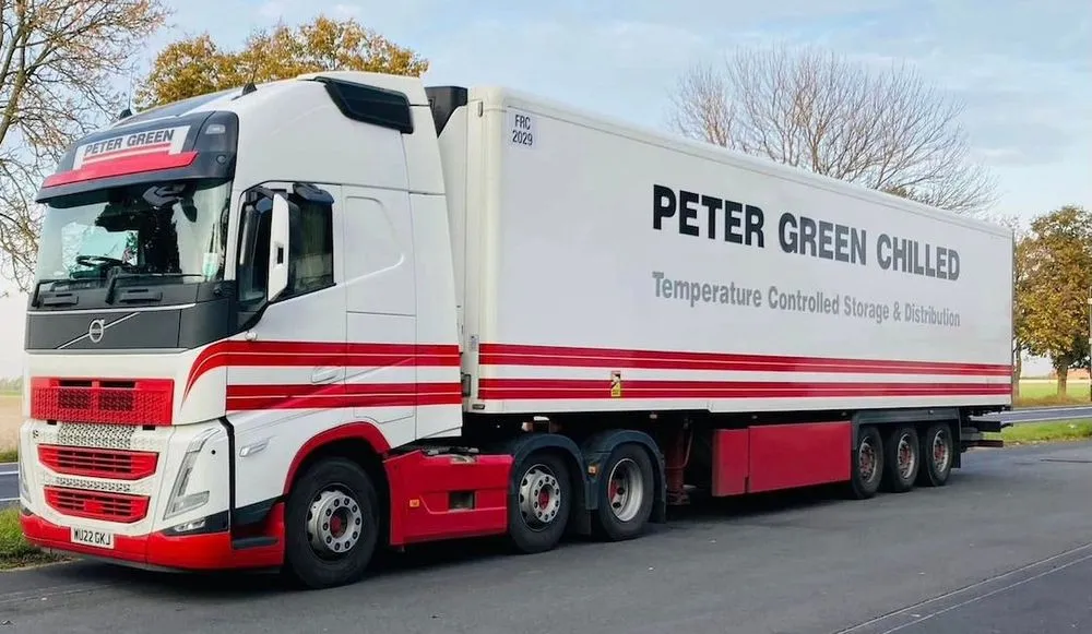 Peter Green Chilled lorry