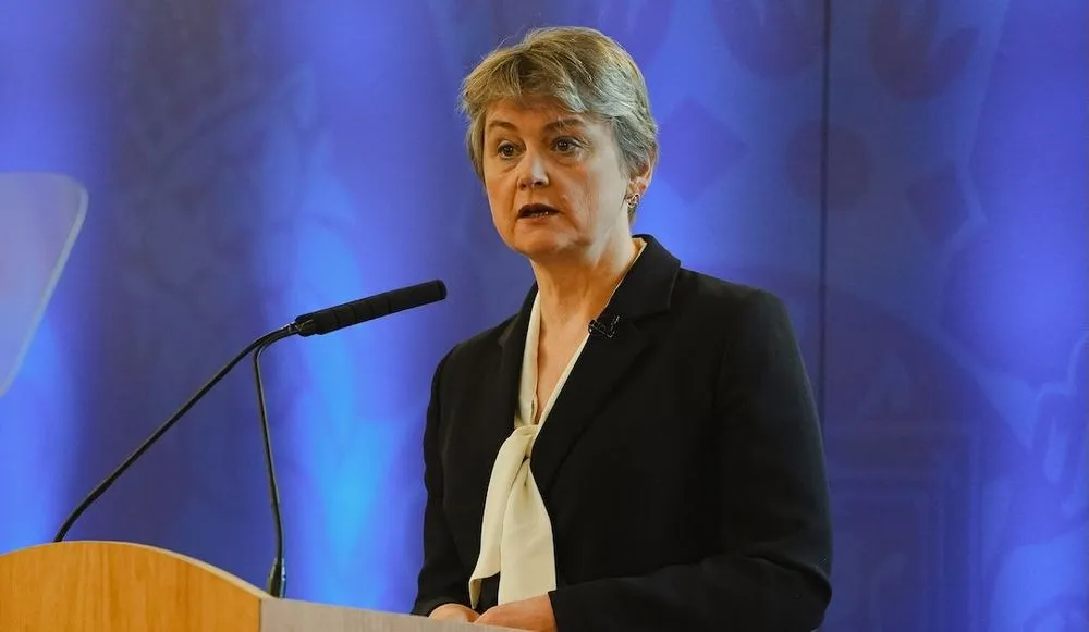 British Foreign Secretary Yvette Cooper