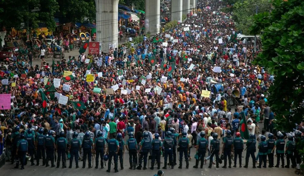 Student protests in Bangladesh