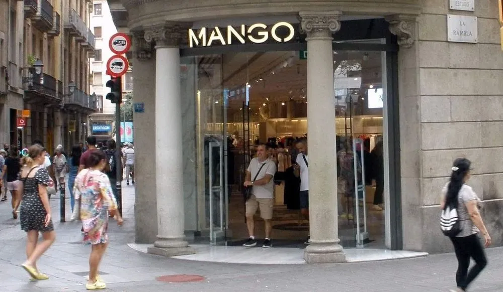 Mango store in Barcelona