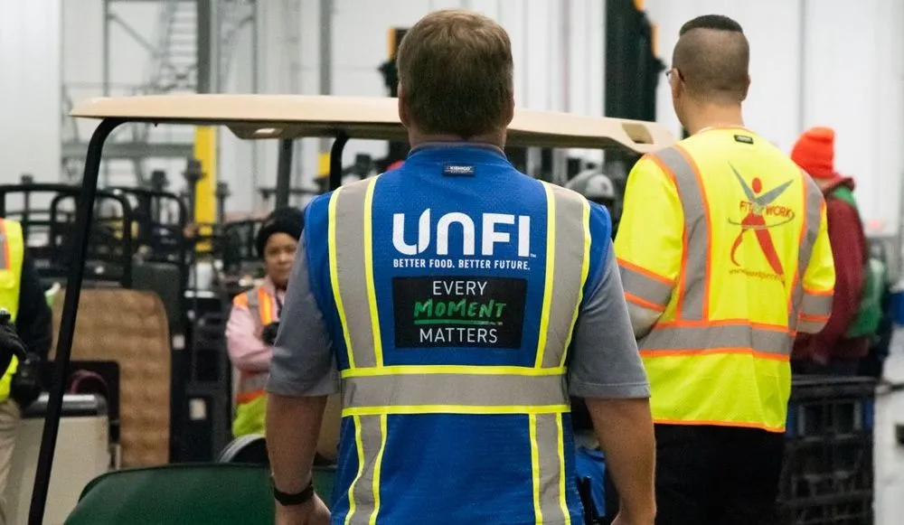 United Natural Foods (UNFI) worker