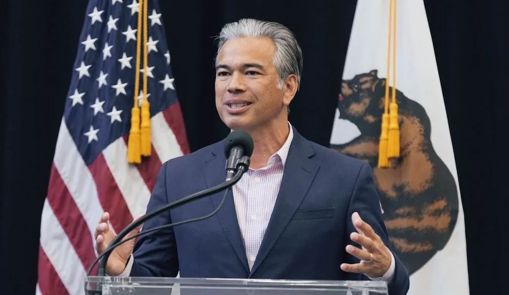 California Attorney General Rob Bonta