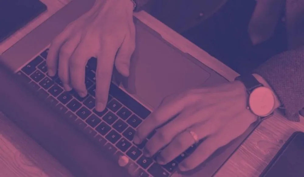 Laptop hands