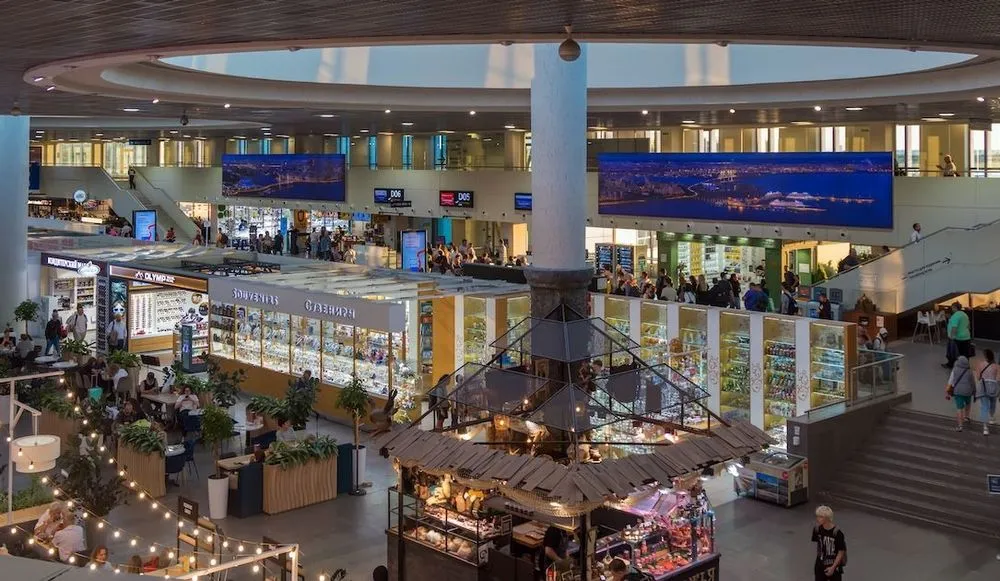 Pulkovo Airport, St. Petersburg, Russia