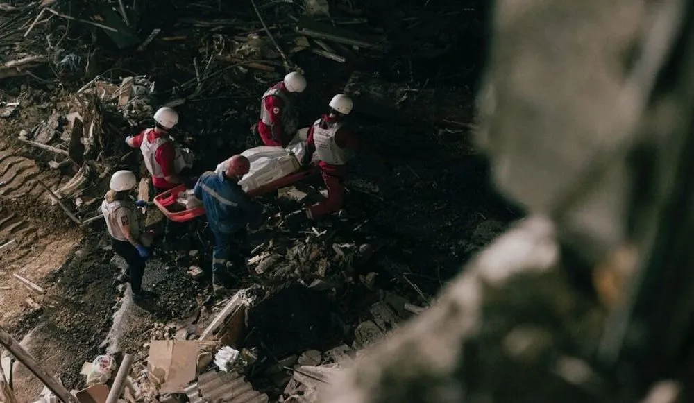 Ukraine war relief workers