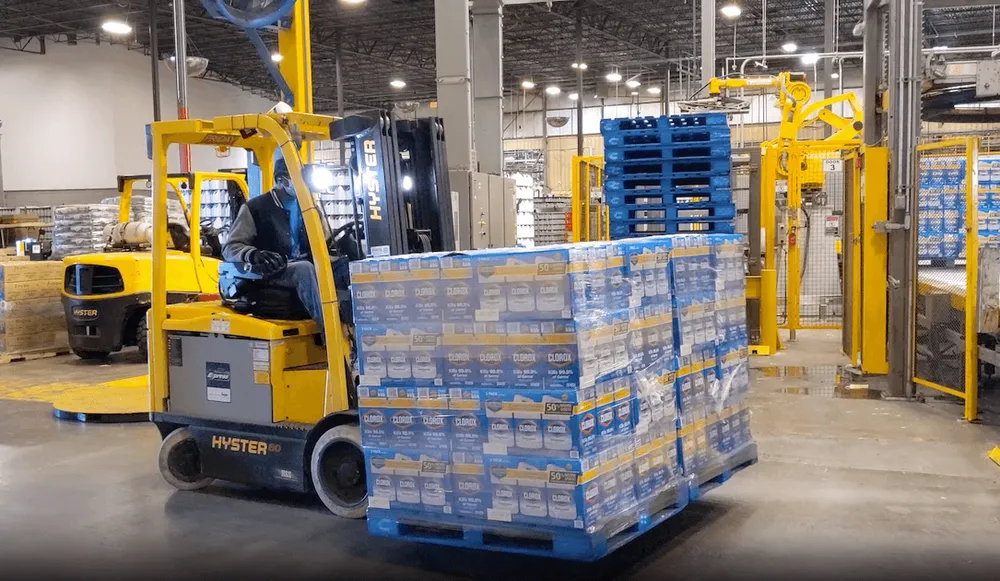 Clorox production facility