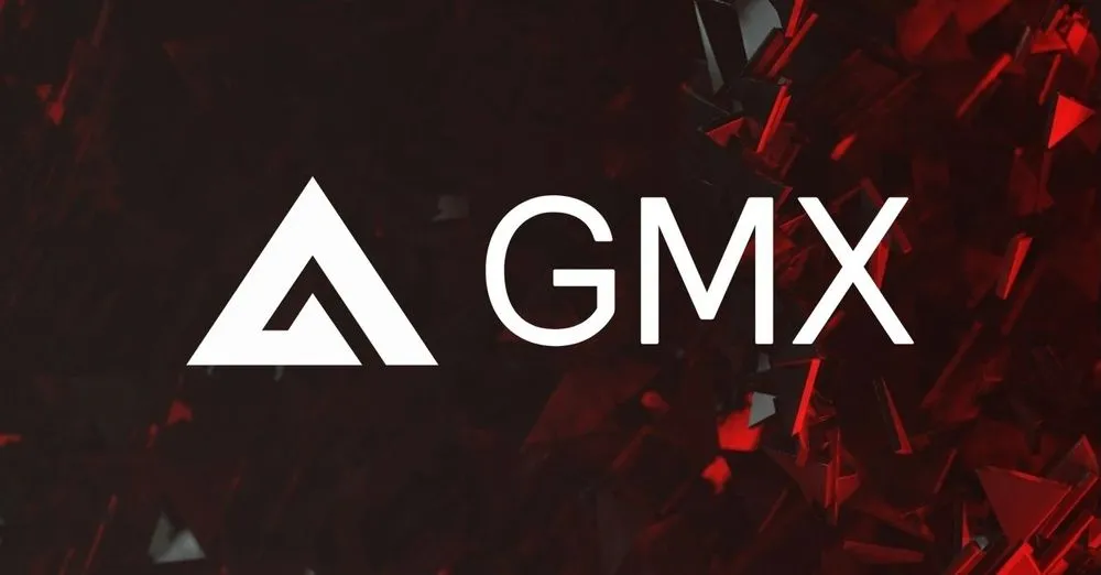 GMX decentralized exchange logo