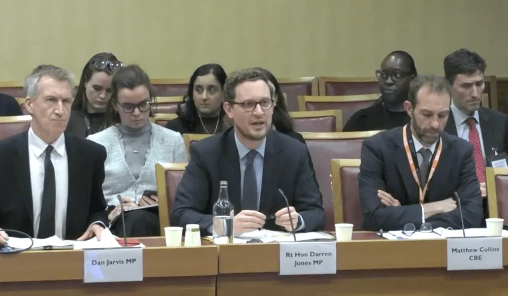 U.K. security ministers at parliamentary hearing