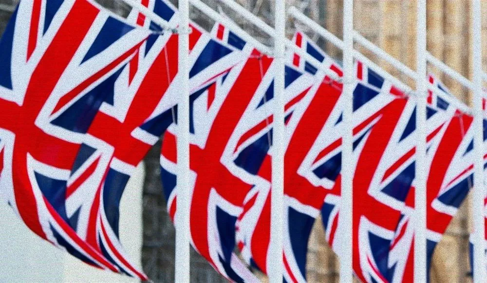 U.K. flags