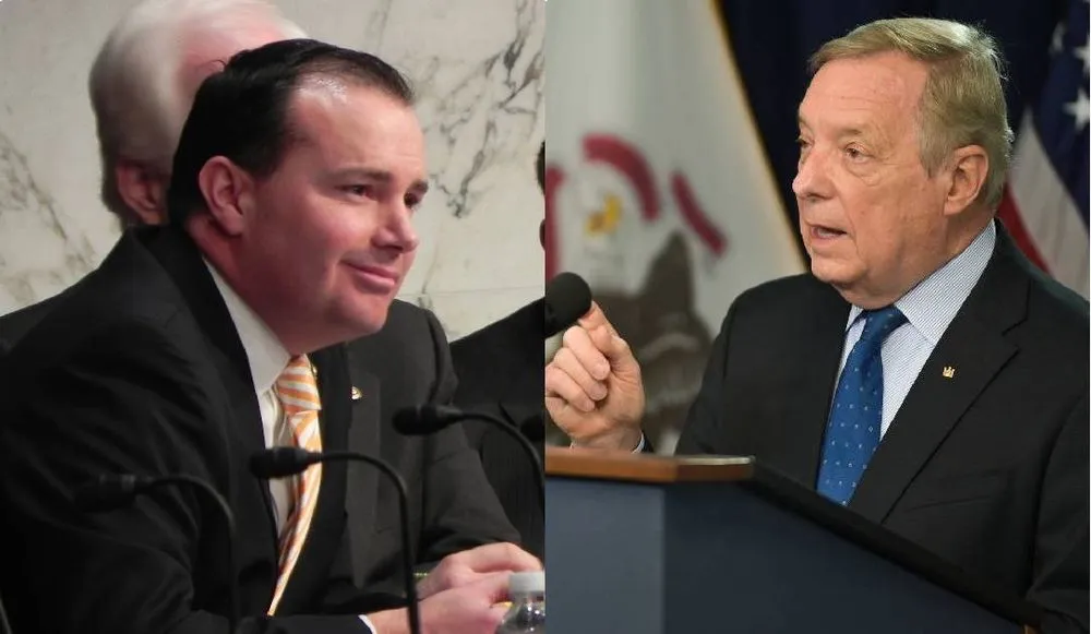 Sens. Mike Lee and Dick Durbin