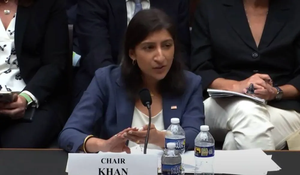 FTC chair Lina Khan