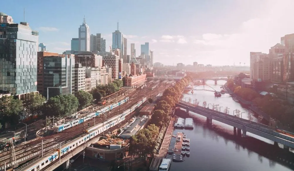 Melbourne Australia cityscape