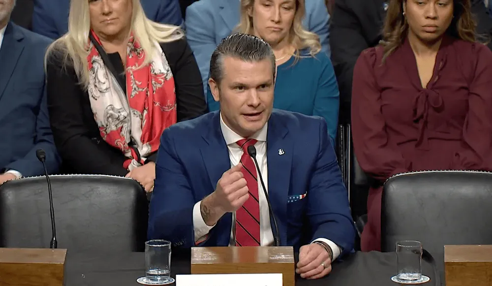 Pete Hegseth confirmation hearing