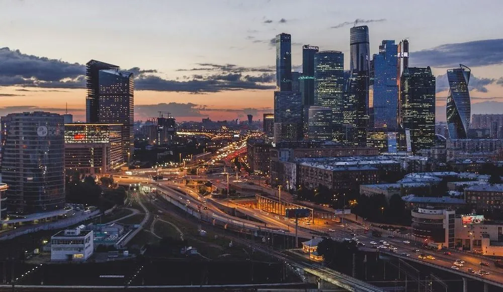 Moscow skyline