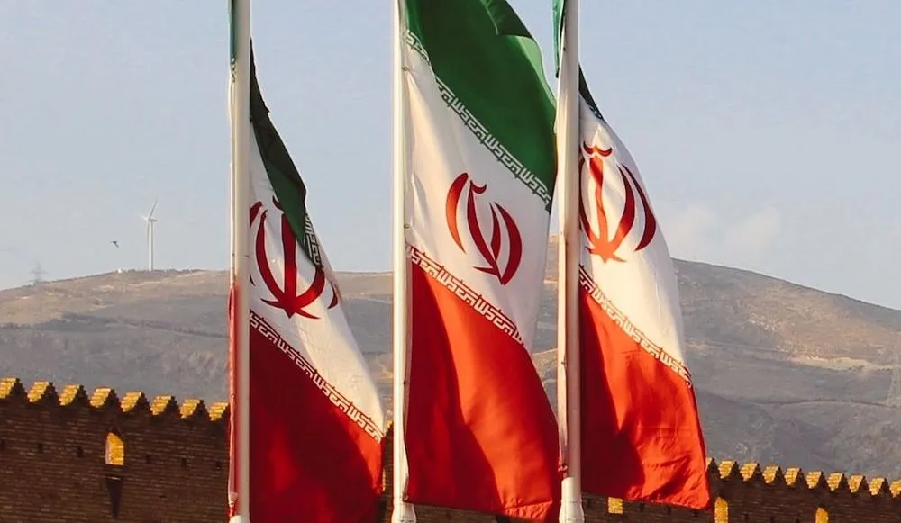 Iran flags