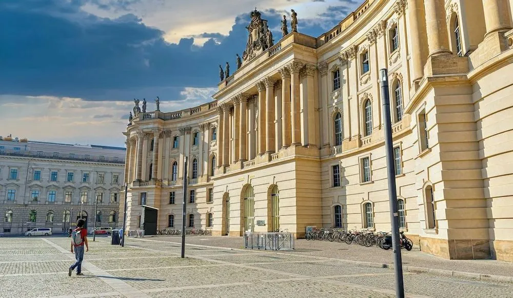 The Royal Library building at Humboldt University in Berlin.